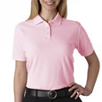 ladies pink polo shirts